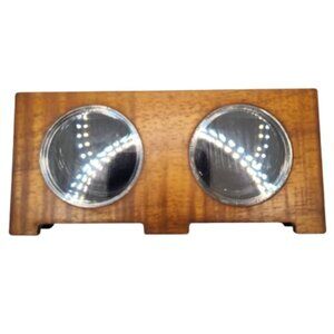 KOA wood coin holder